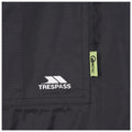 Black - Front - Trespass Qikpac Unisex Hooded Waterproof Packaway Poncho