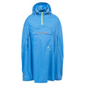 Cobalt - Front - Trespass Qikpac Unisex Hooded Waterproof Packaway Poncho