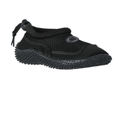 Black - Front - Trespass Adults Unisex Paddle Aqua Swimming Shoe