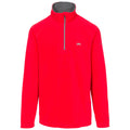 Red - Front - Trespass Mens Blackford Microfleece