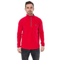 Red - Back - Trespass Mens Blackford Microfleece