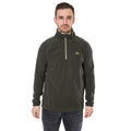 Olive - Back - Trespass Mens Blackford Microfleece