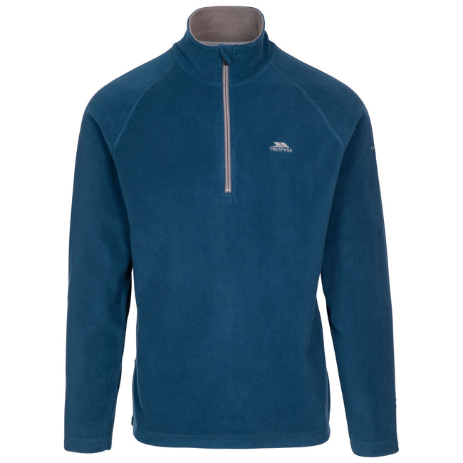 Midnight Navy - Front - Trespass Mens Blackford Microfleece