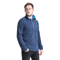 Navy - Back - Trespass Mens Blackford Microfleece