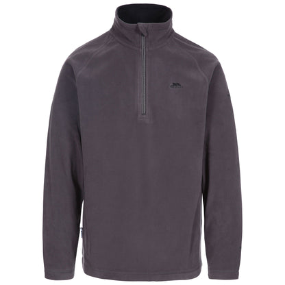 Dark Grey - Front - Trespass Mens Blackford Microfleece