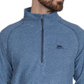 Navy - Lifestyle - Trespass Mens Keynote Anti Pilling 1-4 Zip Fleece Top