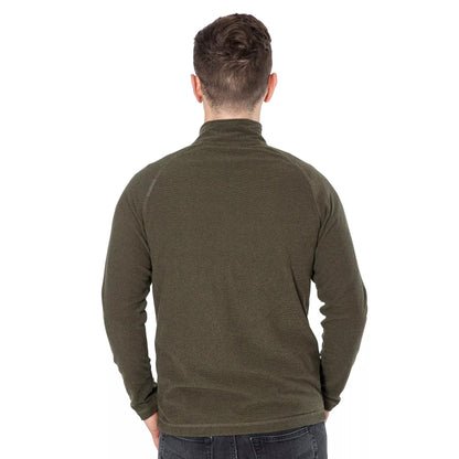 Moss - Lifestyle - Trespass Mens Keynote Anti Pilling 1-4 Zip Fleece Top