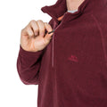 Prune - Pack Shot - Trespass Mens Keynote Anti Pilling 1-4 Zip Fleece Top