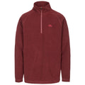 Prune - Front - Trespass Mens Keynote Anti Pilling 1-4 Zip Fleece Top