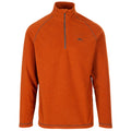 Burnt Orange - Front - Trespass Mens Keynote Anti Pilling 1-4 Zip Fleece Top