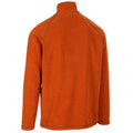 Burnt Orange - Back - Trespass Mens Keynote Anti Pilling 1-4 Zip Fleece Top