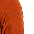 Burnt Orange - Close up - Trespass Mens Keynote Anti Pilling 1-4 Zip Fleece Top