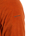 Burnt Orange - Close up - Trespass Mens Keynote Anti Pilling 1-4 Zip Fleece Top
