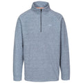 Navy - Front - Trespass Mens Keynote Anti Pilling 1-4 Zip Fleece Top