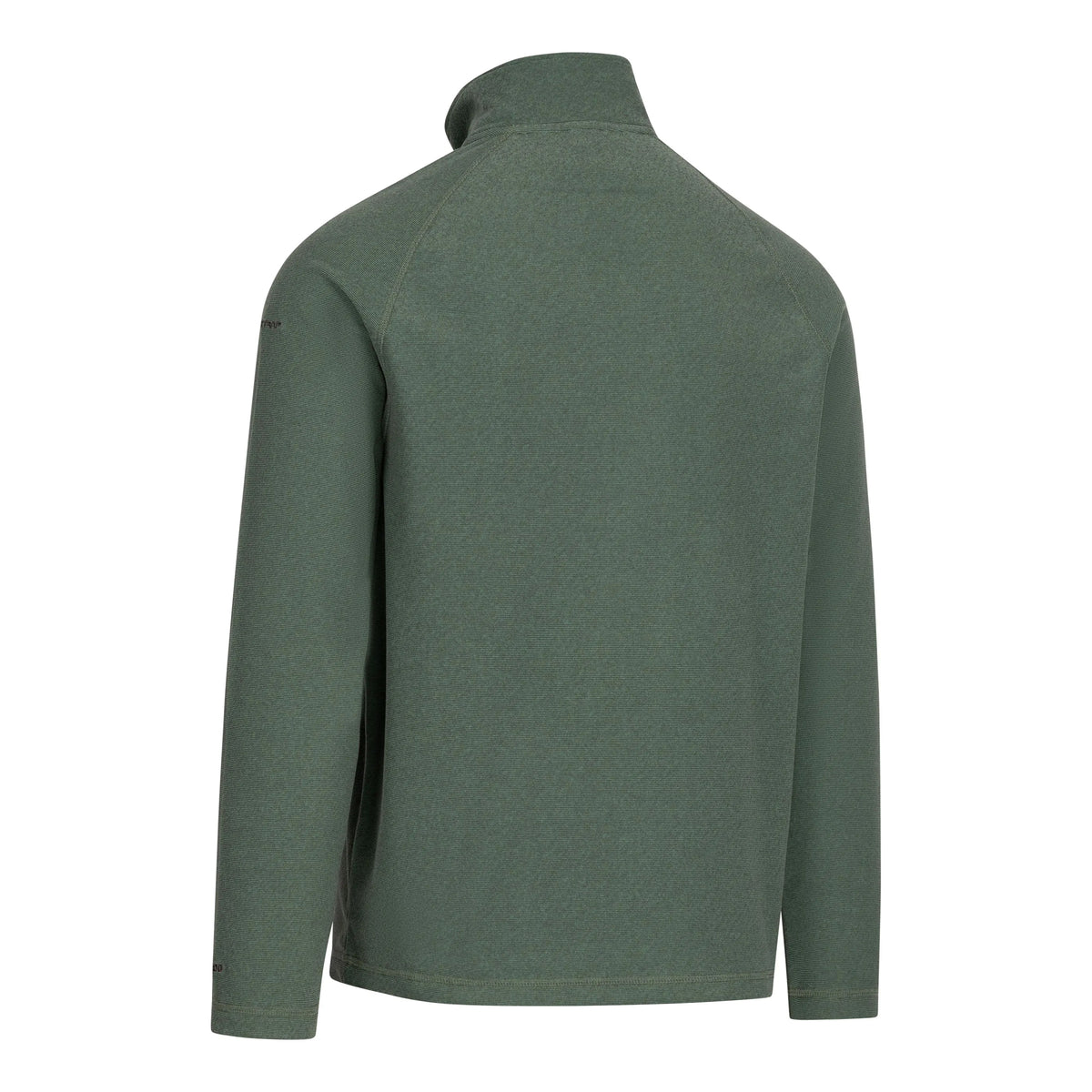 Green Smoke-Alpine - Back - Trespass Mens Keynote Anti Pilling 1-4 Zip Fleece Top