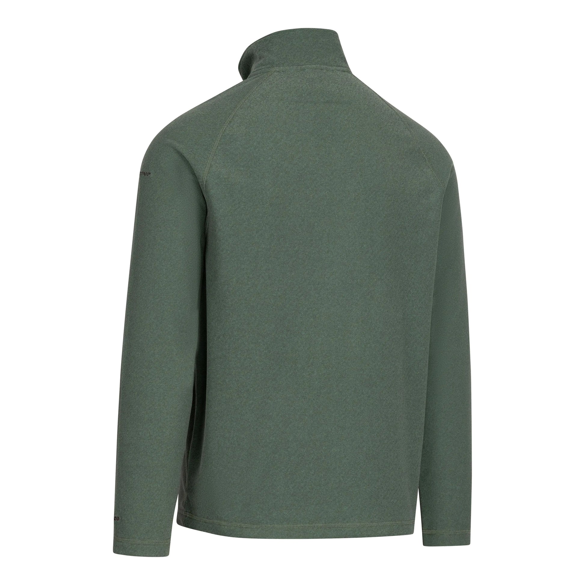 Green Smoke-Alpine - Back - Trespass Mens Keynote Anti Pilling 1-4 Zip Fleece Top