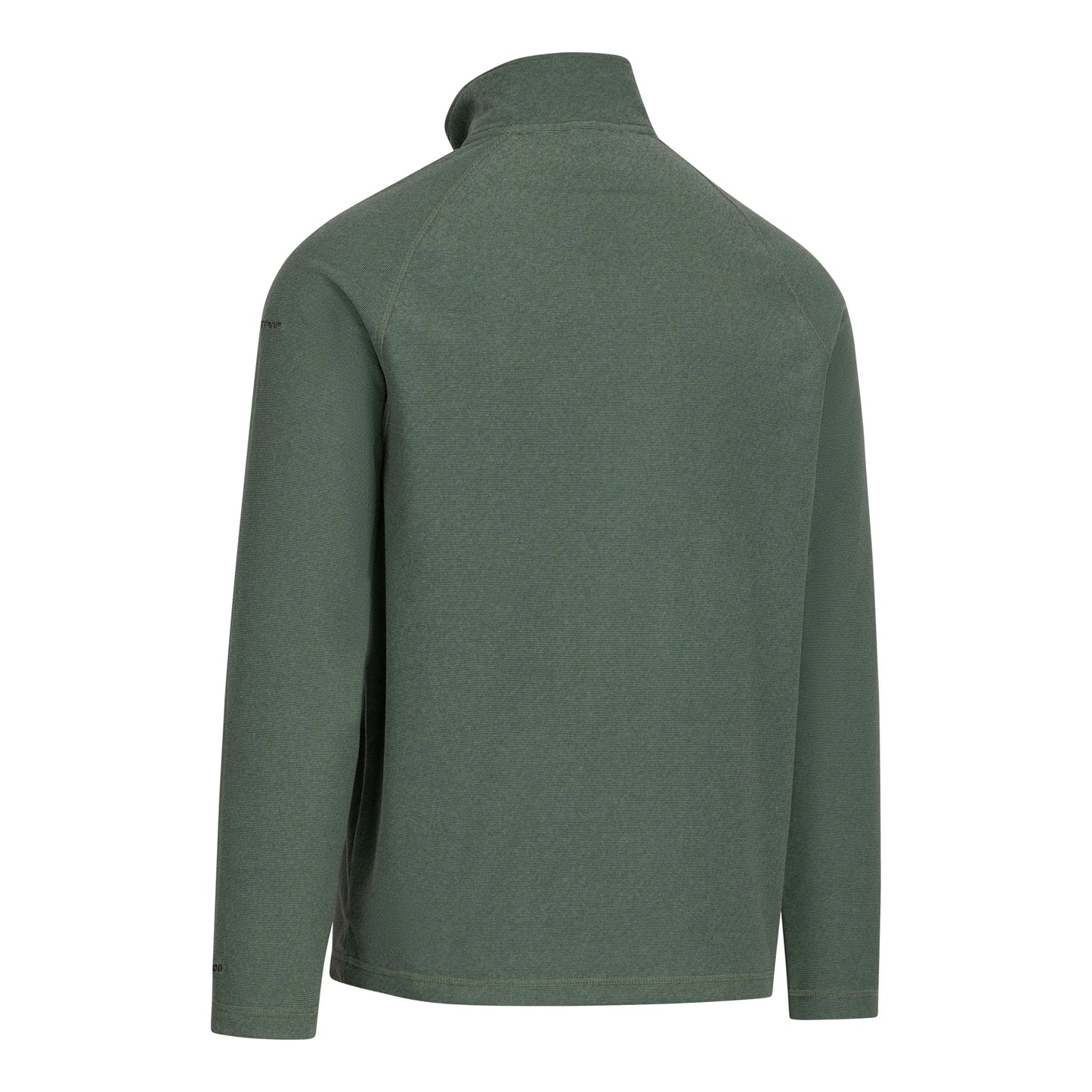 Green Smoke-Alpine - Back - Trespass Mens Keynote Anti Pilling 1-4 Zip Fleece Top