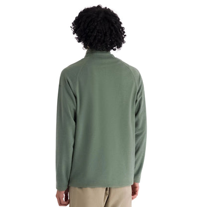 Green Smoke-Alpine - Lifestyle - Trespass Mens Keynote Anti Pilling 1-4 Zip Fleece Top