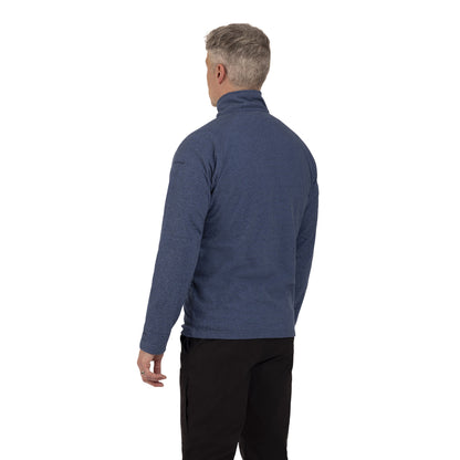 Coastal Blue-Navy - Lifestyle - Trespass Mens Keynote Anti Pilling 1-4 Zip Fleece Top
