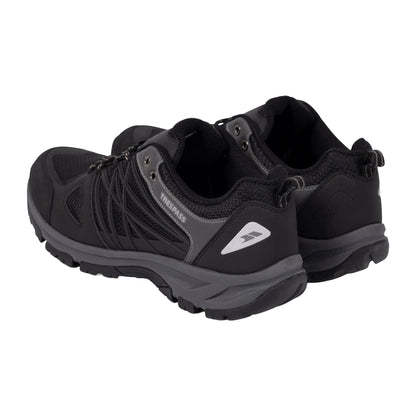 Black-Black - Close up - Trespass Mens Fisk Trainers