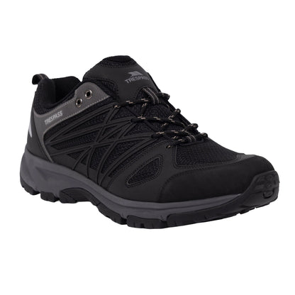 Black-Black - Front - Trespass Mens Fisk Trainers