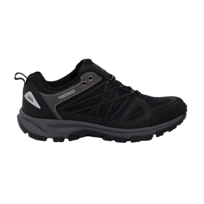 Black-Black - Back - Trespass Mens Fisk Trainers