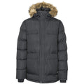 Black - Front - Trespass Mens Baldwin Padded Waterproof Jacket