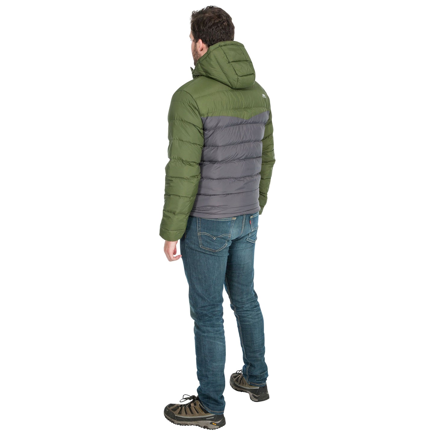 Moss - Pack Shot - Trespass Mens Oskar Padded Jacket