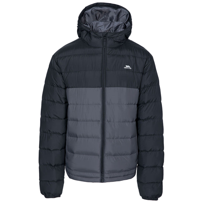 Black - Front - Trespass Mens Oskar Padded Jacket