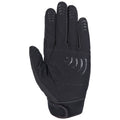 Black - Back - Trespass Adults Unisex Crossover Gloves (1 Pair)