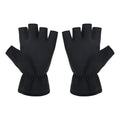 Black - Back - Trespass Adults Unisex Carradale Fingerless Gloves