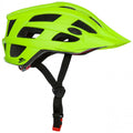 Hi Visibility Yellow - Side - Trespass Adults Zrpokit Cycle Helmet