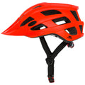 Neon Red - Front - Trespass Adults Zrpokit Cycle Helmet