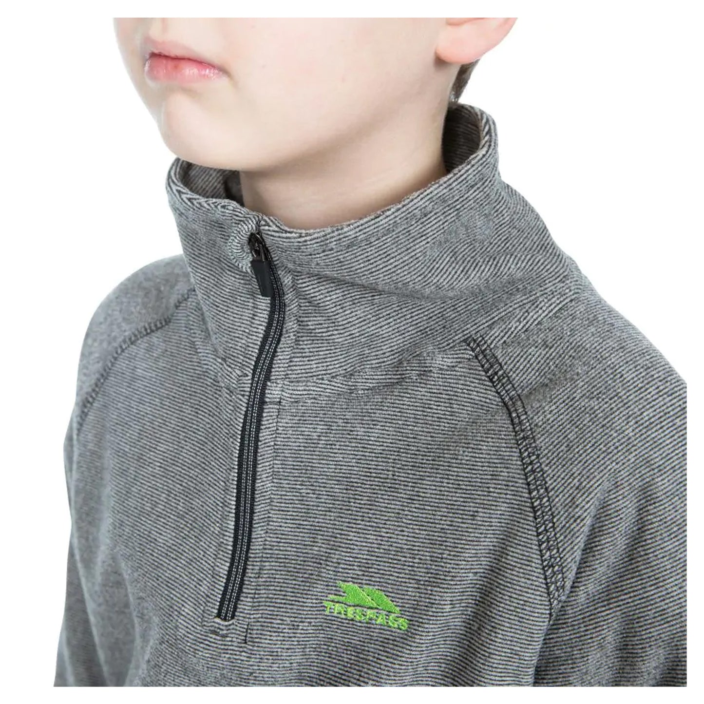 Black - Lifestyle - Trespass Childrens-Kids Keynote Fleece