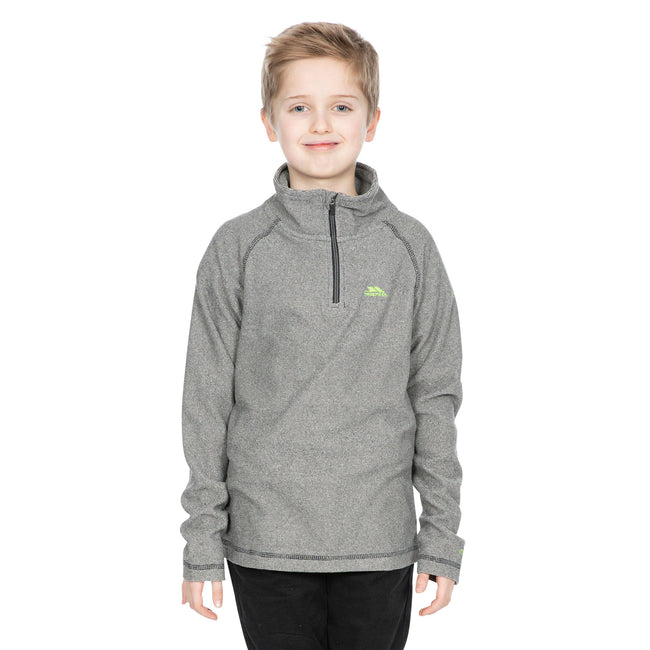 Black - Side - Trespass Childrens-Kids Keynote Fleece