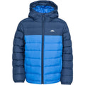 Navy - Front - Trespass Childrens-Kids Oskar Padded Jacket