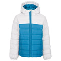 Rich Teal - Front - Trespass Childrens-Kids Oskar Padded Jacket