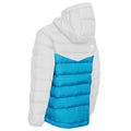 Rich Teal - Back - Trespass Childrens-Kids Oskar Padded Jacket