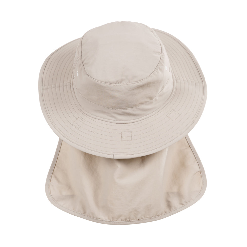 Pebbles - Back - Trespass Adults Unisex Bearing Bucket Hat With Neck Protector