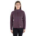 Potent Purple - Back - Trespass Womens-Ladies Tenbury Fleece Jacket