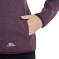 Potent Purple - Close up - Trespass Womens-Ladies Tenbury Fleece Jacket