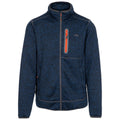 Navy Marl - Front - Trespass Mens Bingham Fleece Jacket