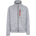 Grey Marl - Front - Trespass Mens Bingham Fleece Jacket