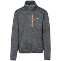 Black Marl - Front - Trespass Mens Bingham Fleece Jacket