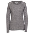 Dark Grey Marl - Front - Trespass Womens-Ladies Libra Merino Base Layer Top