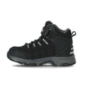 Black - Lifestyle - Trespass Childrens-Kids Harrelson Mid Cut Hiking Boots