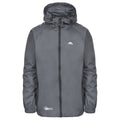 Flint - Front - Trespass Unisex Adult Qikpac Waterproof Jacket