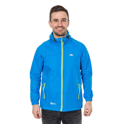 Cobalt - Pack Shot - Trespass Unisex Adult Qikpac Waterproof Jacket