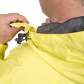 Yellow - Side - Trespass Adults Unisex Qikpac Packaway Waterproof Jacket