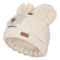 Vanilla - Back - Trespass Childrens-Kids Polar Bear Knitted Hat